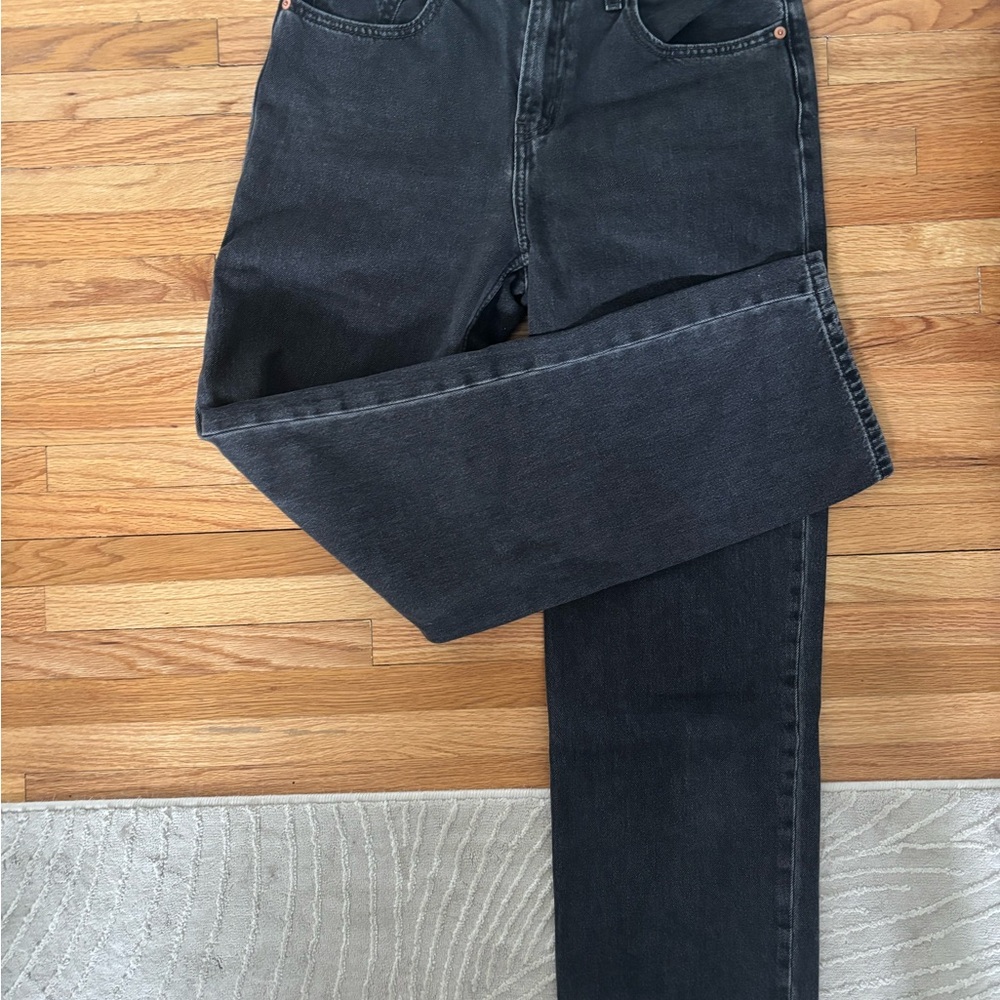 Levi's Black low pro straight profile bas drop